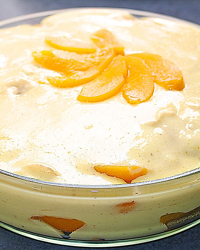 Pfirsich-Vanille Dessert
