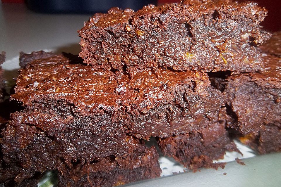 Saftige Schokoladenbrownies mit Süßkartoffeln