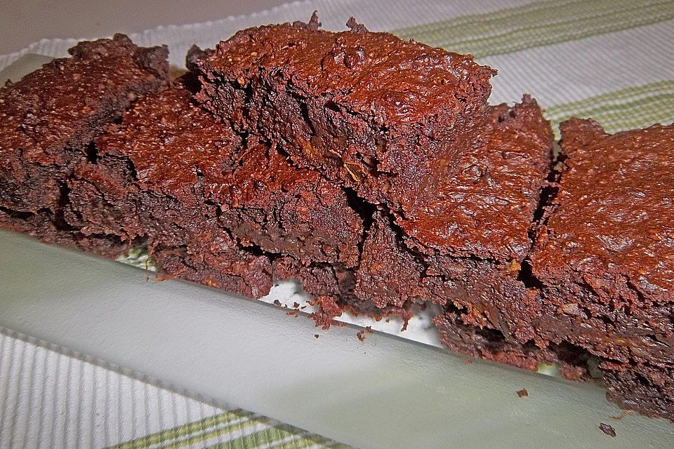 Saftige Schokoladenbrownies mit Süßkartoffeln