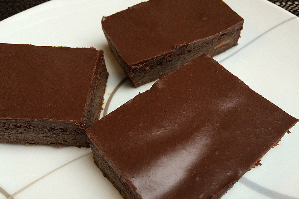 Saftige Schokoladenbrownies mit Süßkartoffeln