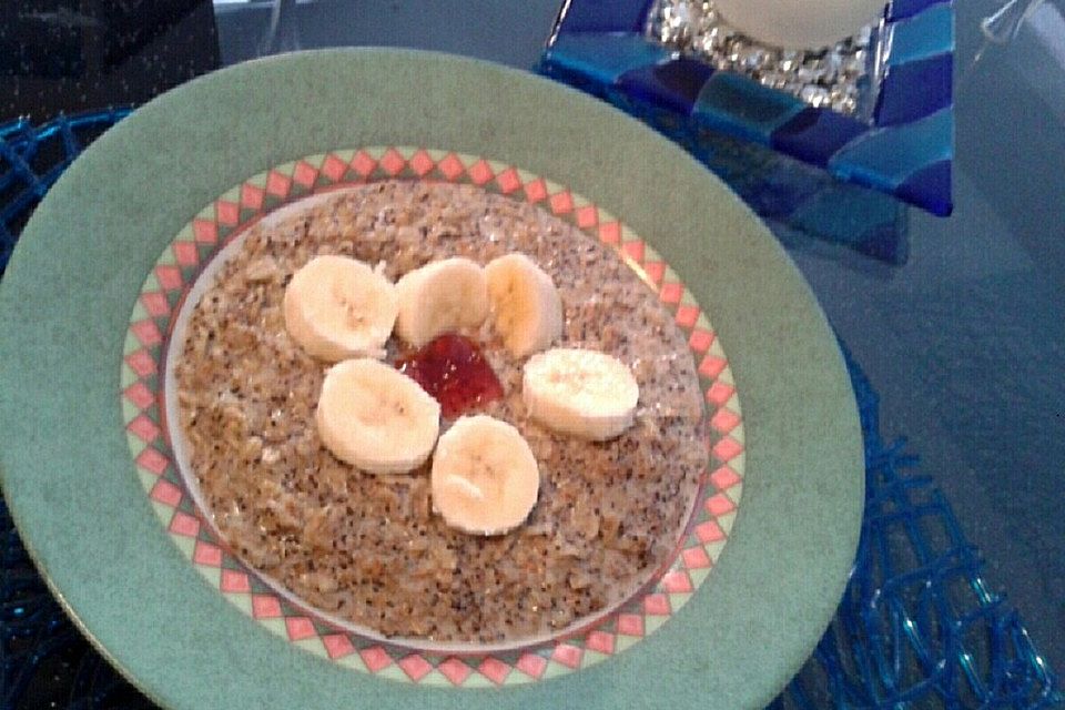 Mohn-Vanille-Porridge