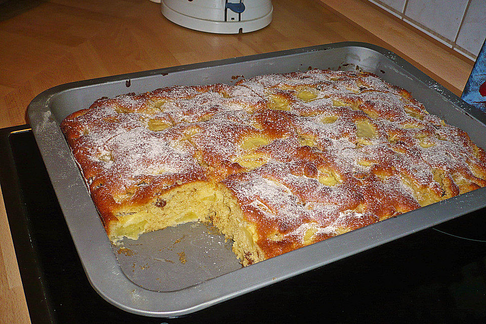 Apfelkuchen schnell und einfach