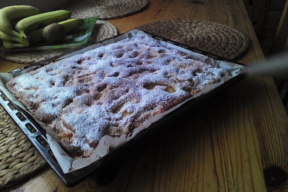 Apfelkuchen schnell und einfach