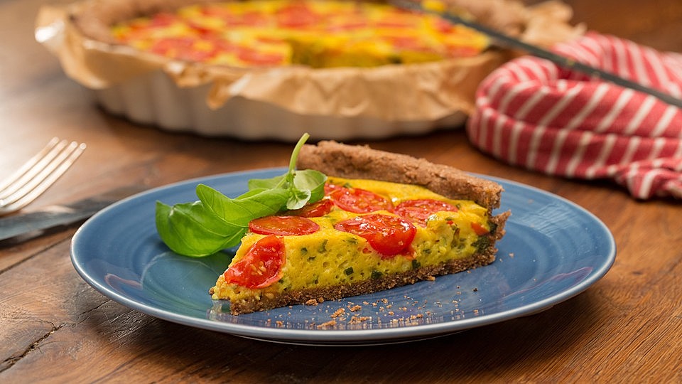 Vegane-Tomaten-Quiche