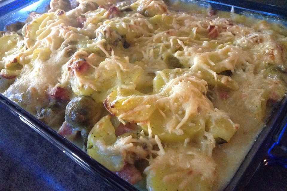 Brüsseler Kartoffelgratin