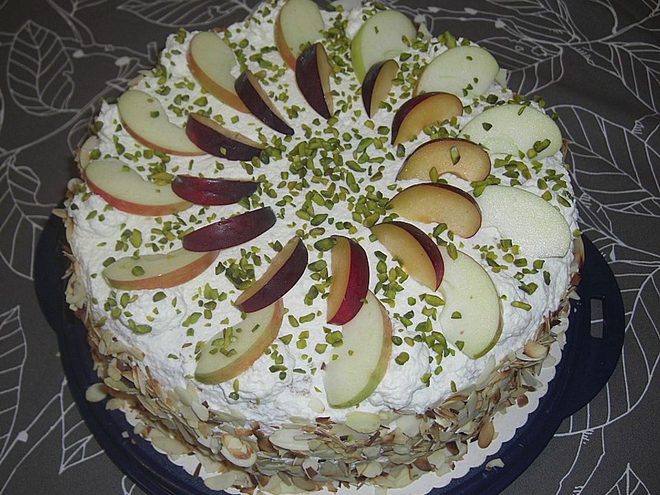 Apfel-Pflaumen-Torte von fabia77| Chefkoch
