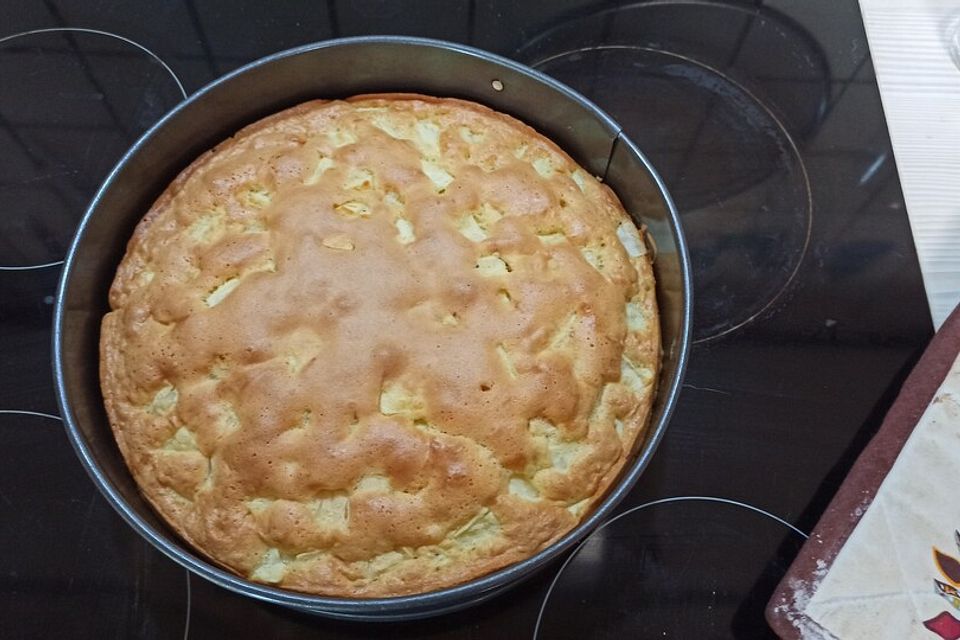 Versunkener Apfelkuchen