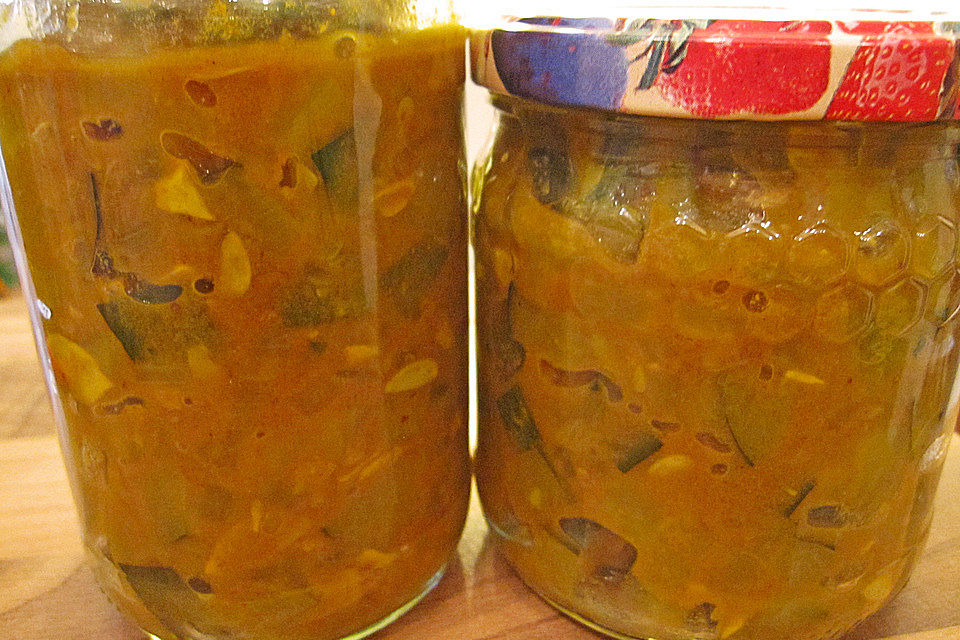 Zucchini-Curry-Chutney