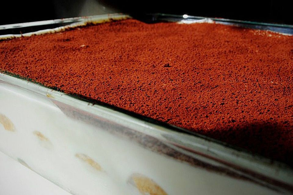 Tiramisu, das nur Komplimente erntet