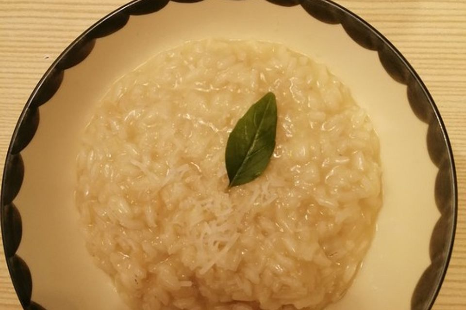 Champagner-Risotto mit Spargel