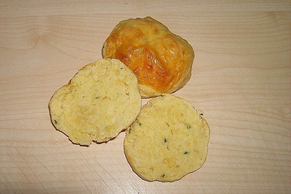 Käse - Schnittlauch - Brötchen