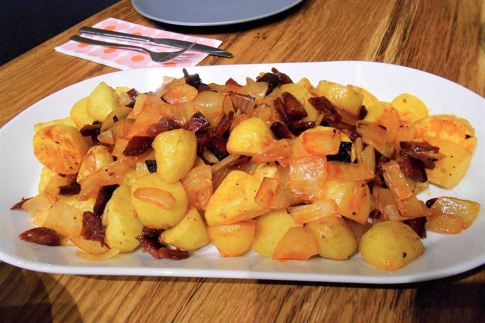 Andalusische Kartoffelpfanne mit Chorizo