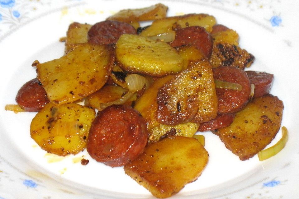 Andalusische Kartoffelpfanne mit Chorizo