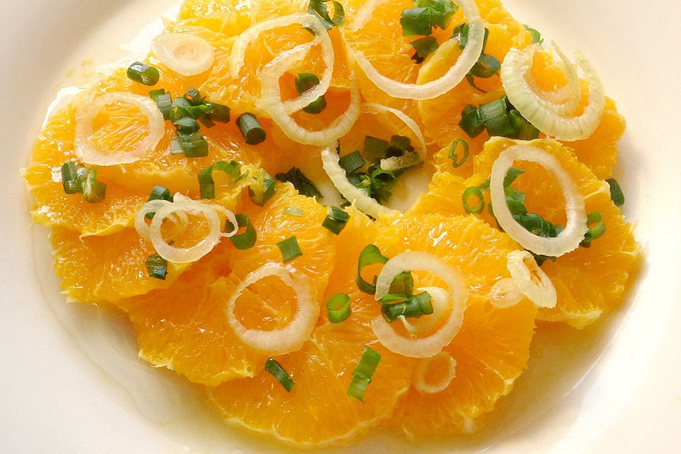 Orangensalat