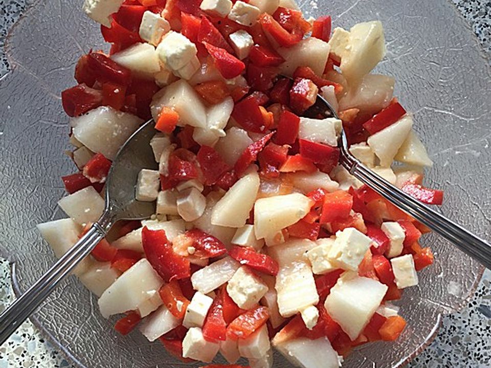 Melonensalat mit Feta von KaBoki| Chefkoch
