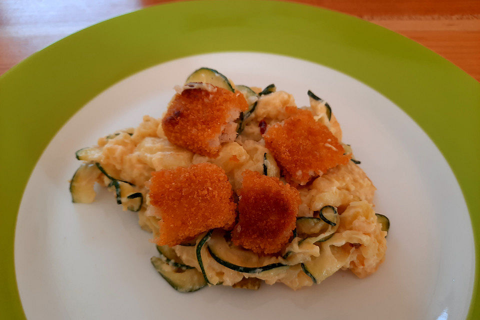 Fischstäbchenpfanne