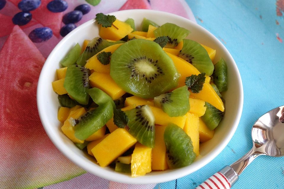 Köstliches aus Kiwi und Mango