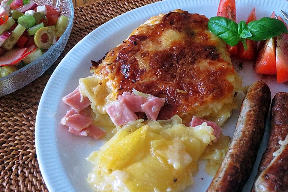 Kartoffel-Schinken Gratin à la Sandra