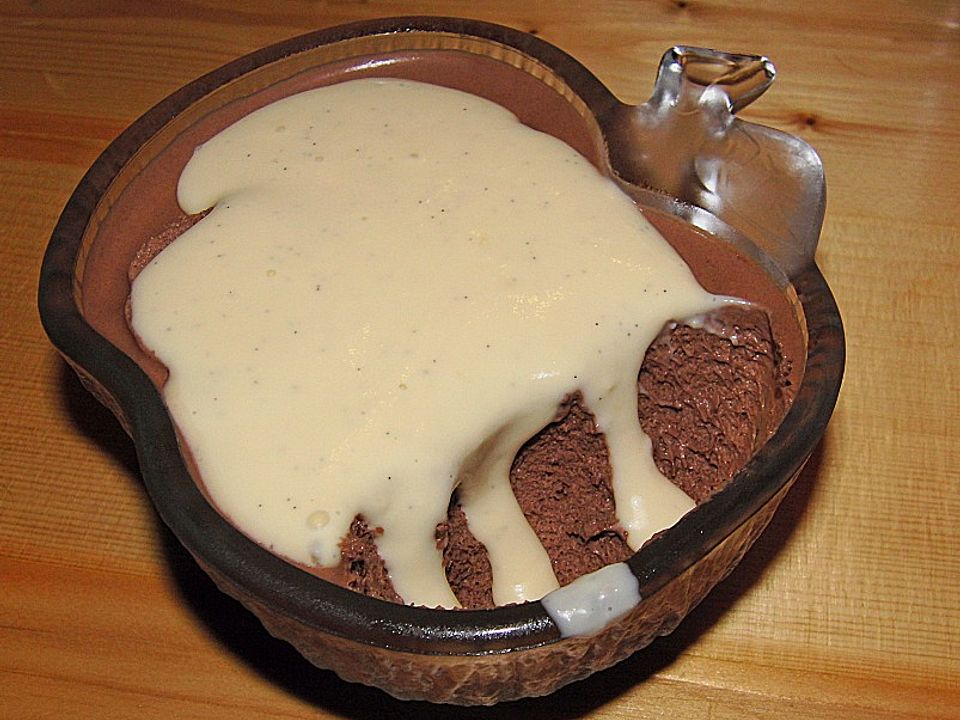 Schokocreme mit Vanillesoße von Erna64| Chefkoch Schokocreme mit Vanillesoße von Erna64| Chefkoch