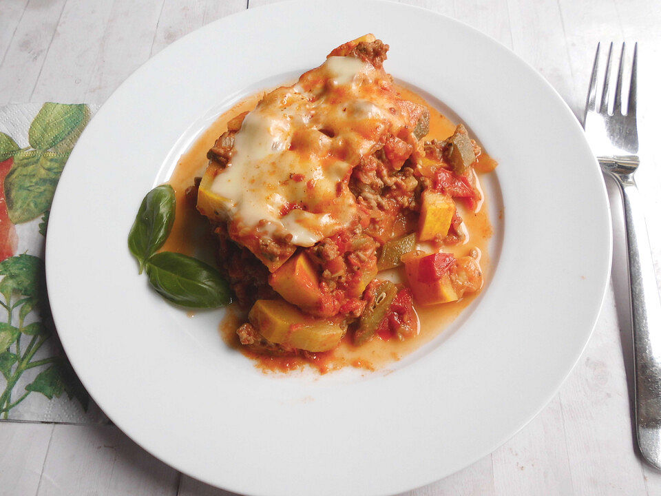 Hackfleisch-Tomaten-Zucchini-Auflauf von Rockys-Mama| Chefkoch