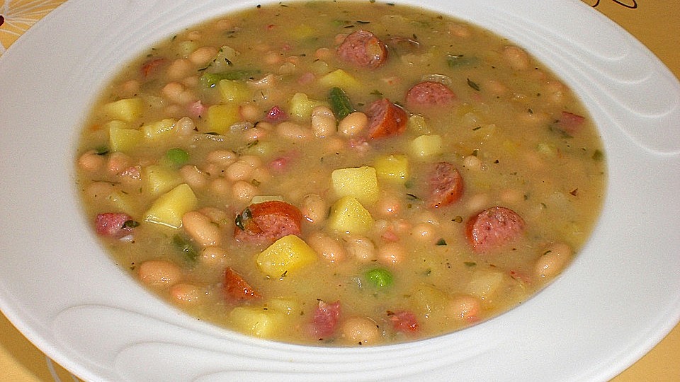 Weiße-Bohnen-Eintopf