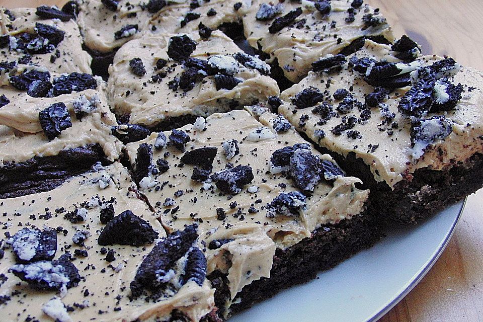 Erdnussbutter-Oreo-Brownies