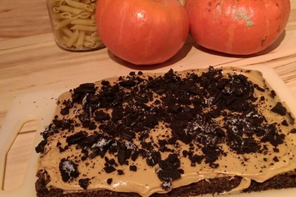 Erdnussbutter-Oreo-Brownies