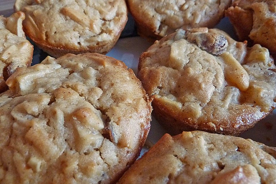 Tschmörfis beschwipste Apfelstrudel-Muffins