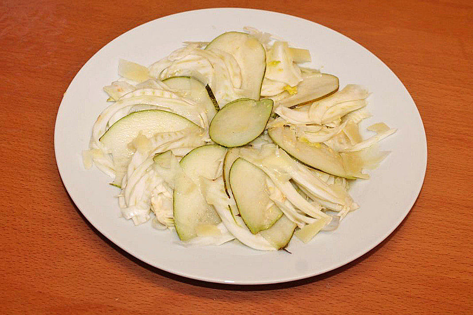 Birnen-Fenchel-Carpaccio