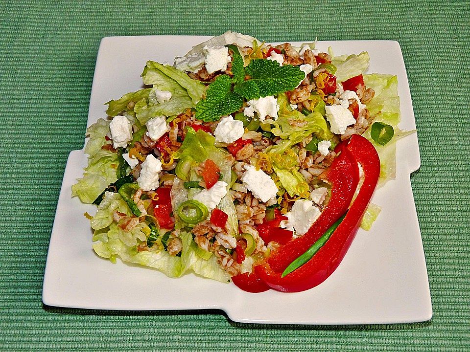 Dinkelsalat von Greta| Chefkoch