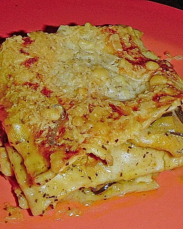 Hähnchen-Zucchini-Lasagne