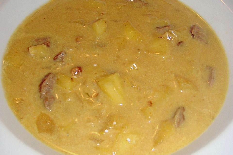 Curry - Rahm - Suppe