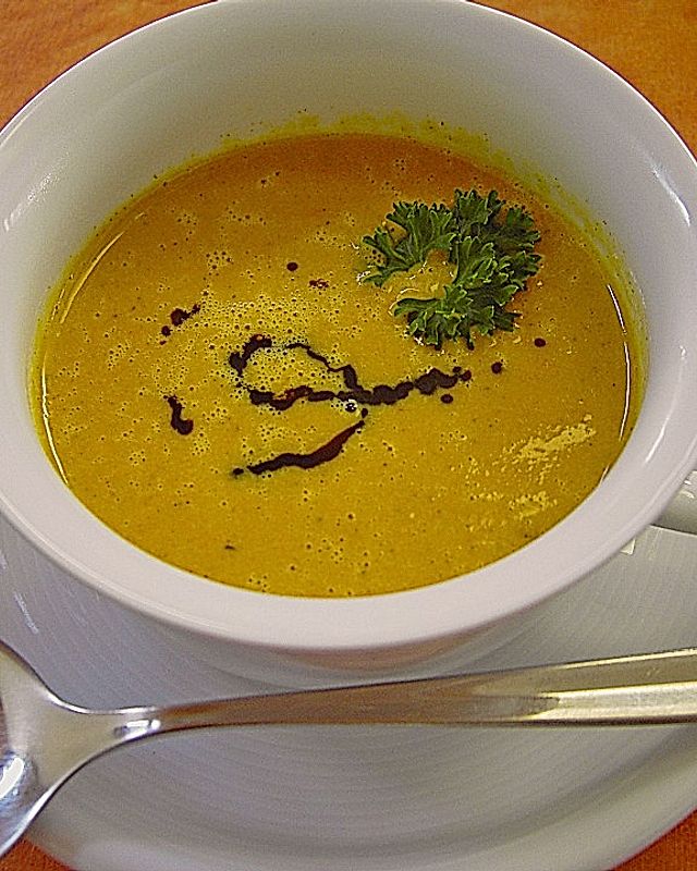 Karotten-Chili-Suppe