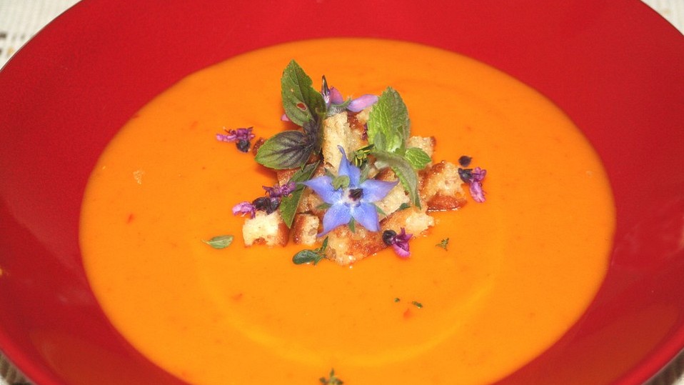 Kürbis-Mango-Kokos-Suppe von mone1340 Kürbis-Mango-Kokos-Suppe von mone1340