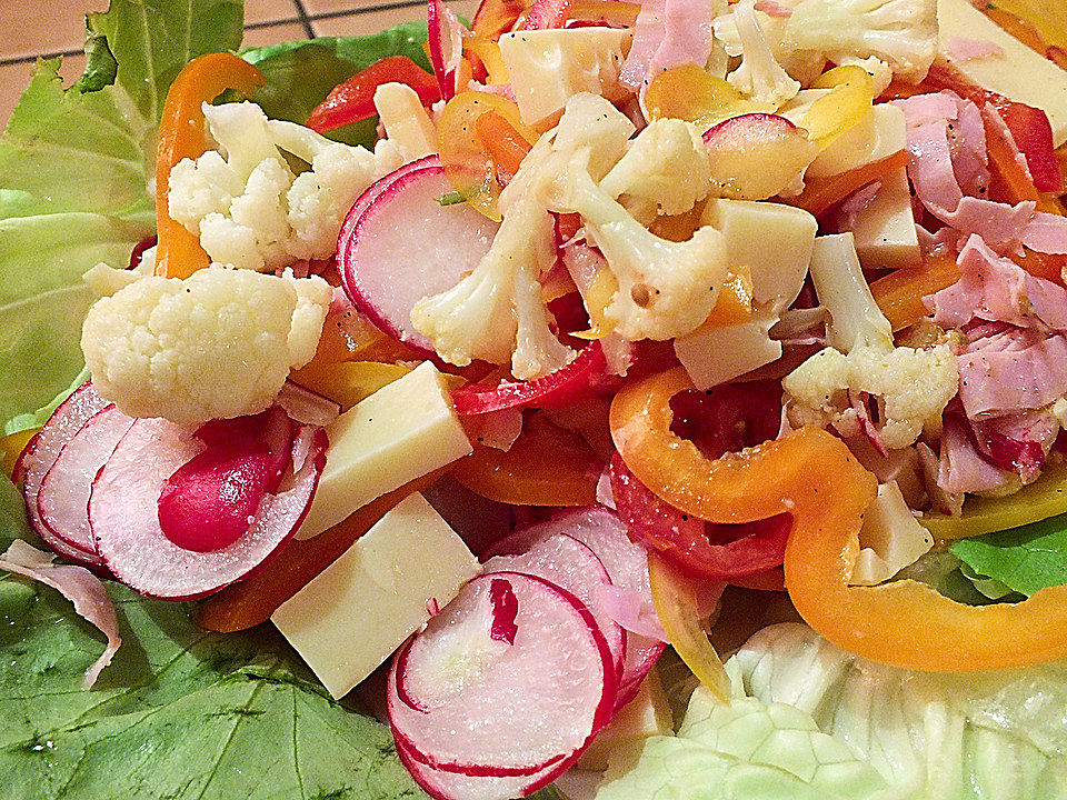 Bunter Käsesalat von Manuela26| Chefkoch Bunter Käsesalat von Manuela26| Chefkoch