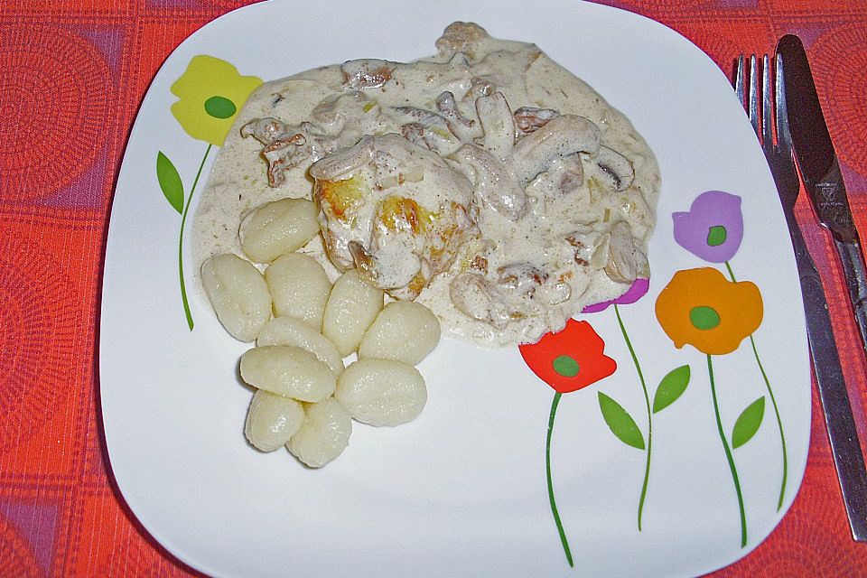 Jägerkrüstchen mit Pilzen