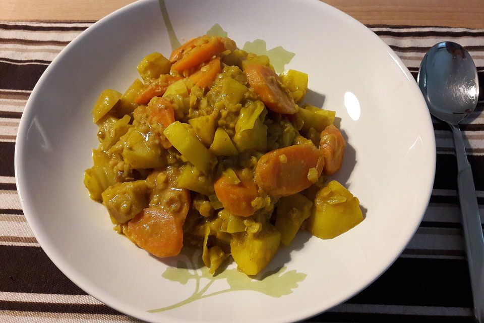 Spitzkohl-Curry