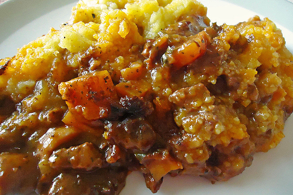 Shepherd`s Pie mit Lammfleisch