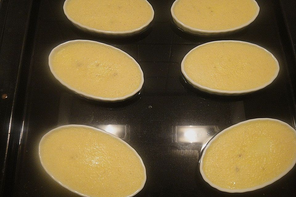 Gefrorene Crème brûlée