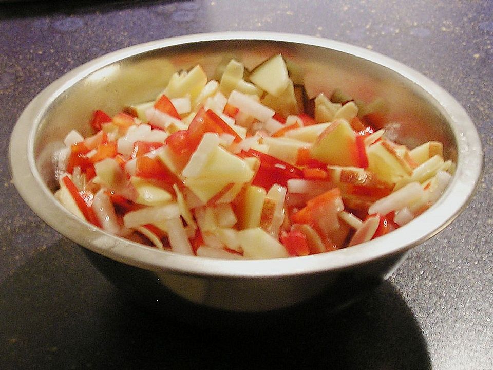 Rettich-Paprika-Apfel Salat von Schwester-Pester| Chefkoch