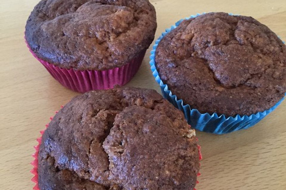 Apfel-Walnuss Muffins mit Zimt