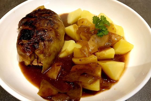 Kohlrouladen mit Hackfleischfüllung von Marcusr1| Chefkoch