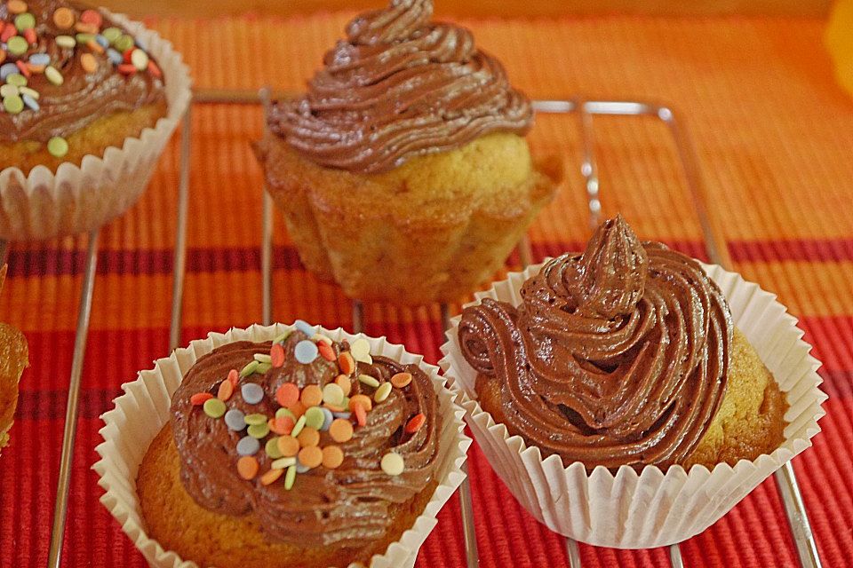 Banana-Chocolate-Cupcakes