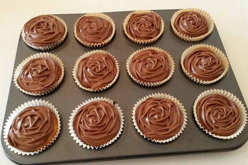 Banana-Chocolate-Cupcakes