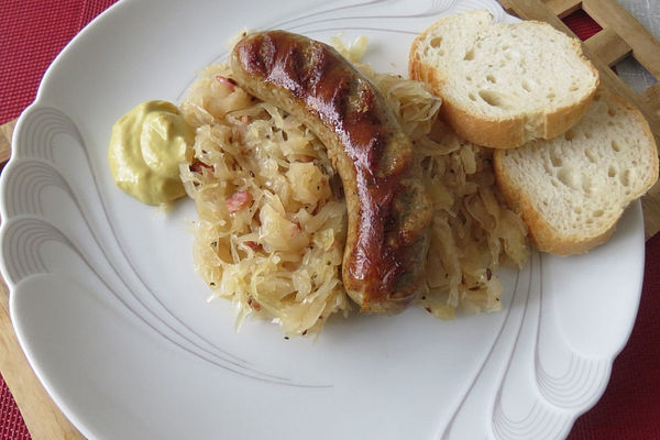 Sauerkraut mit Bratwurst | Chefkoch
