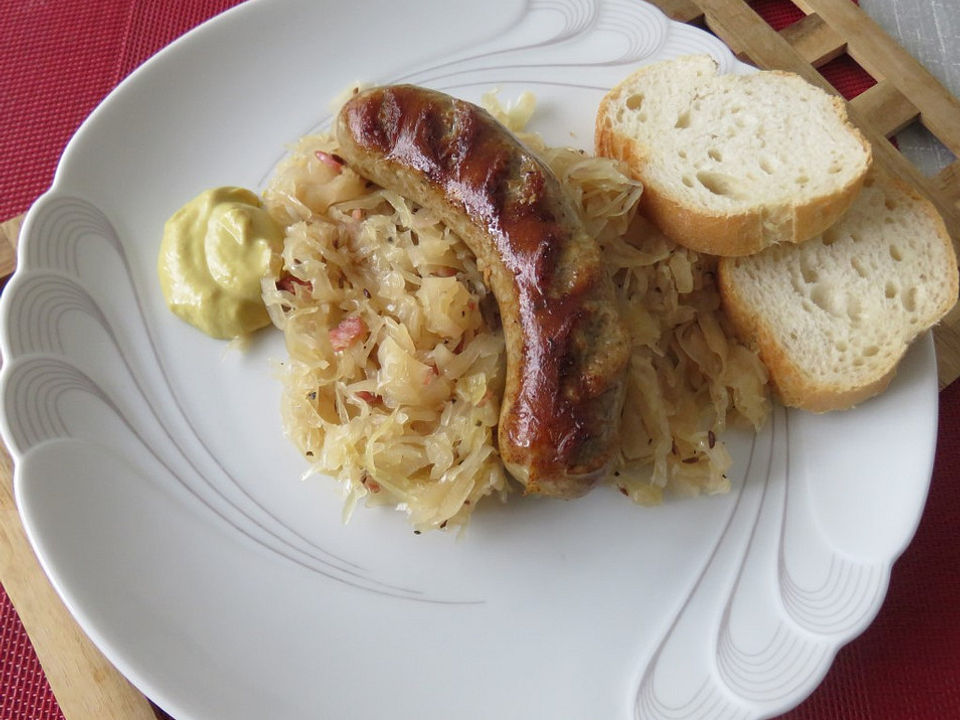Sauerkraut mit Bratwurst| Chefkoch