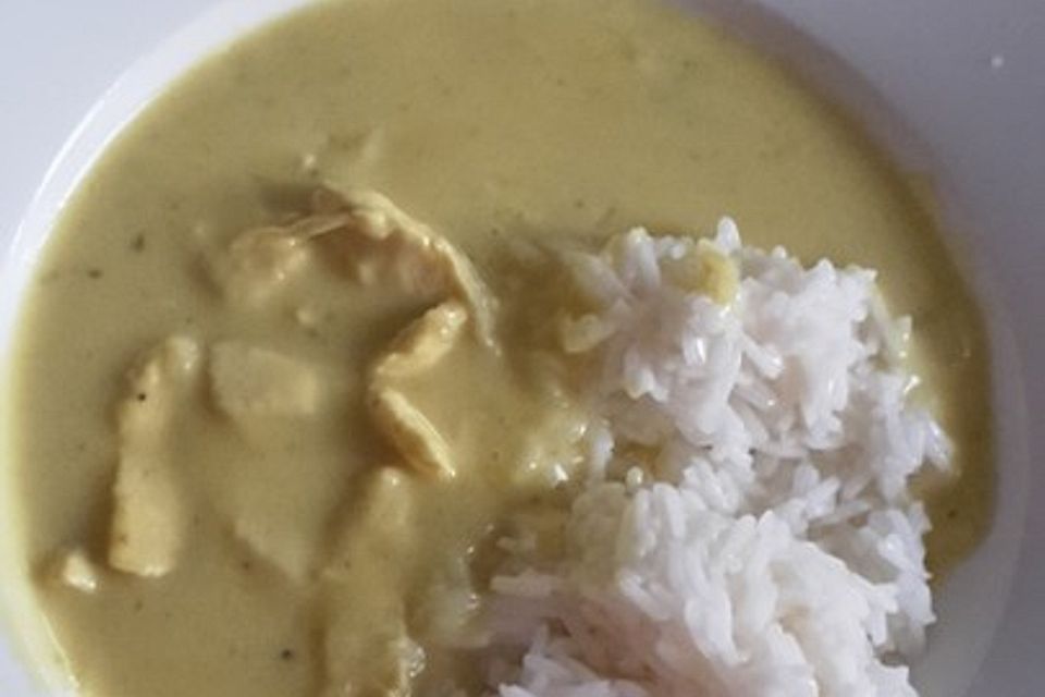 Curry-Hähnchen-Topf