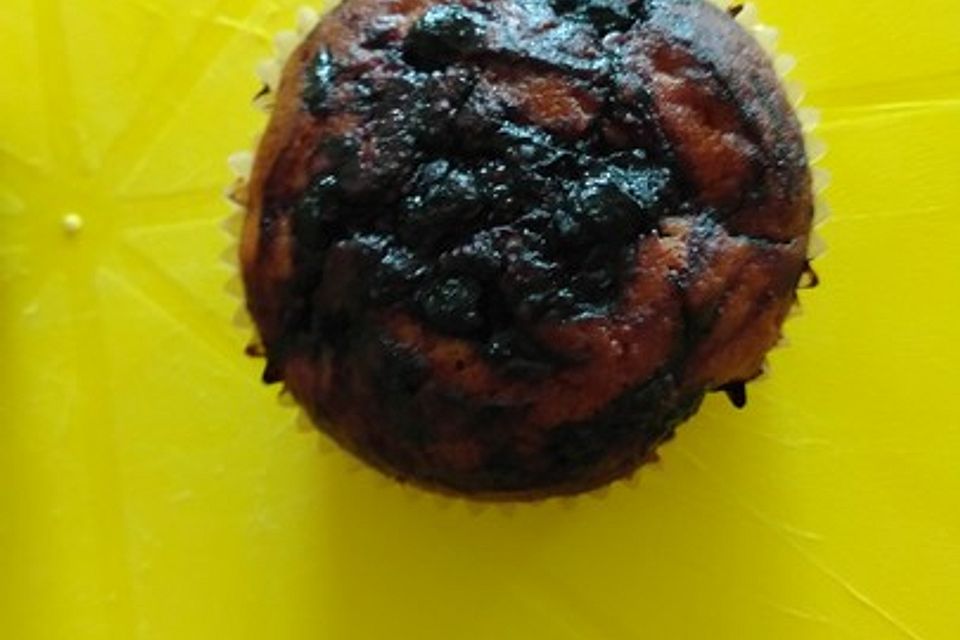 Blaubeer-Buttermilch Muffins