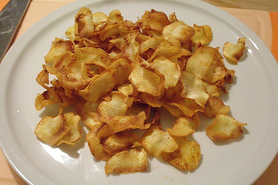 Pastinaken-Chips