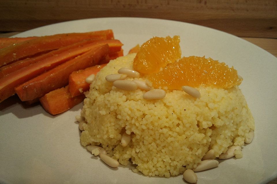 Orangen-Couscous